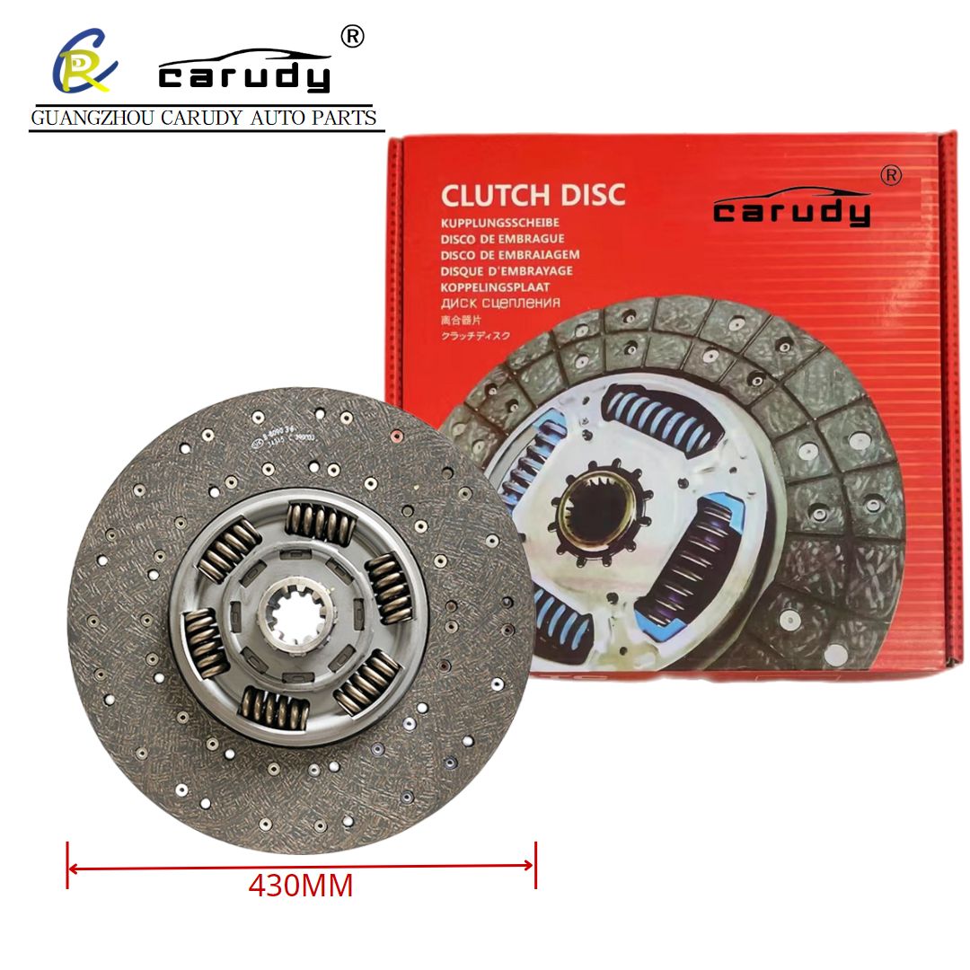 High quality Shacman truck parts clutch disc DZ91189160210 Part number: DZ91189160210 Application: Shacman Truck Packing: Carudy packing, OEM Size: Ø430MM
