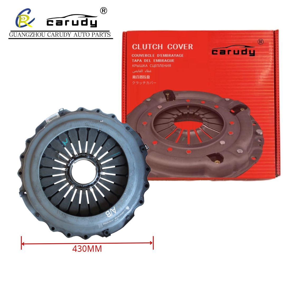 Wholesale Az9725160100 clutch pressure plate for SINOTRUK HOWO Truck Spare Parts Part number: Az9725160100 Application: SINOTRUK HOWO Packing: Carudy packing, OEM Size: Ø430MM